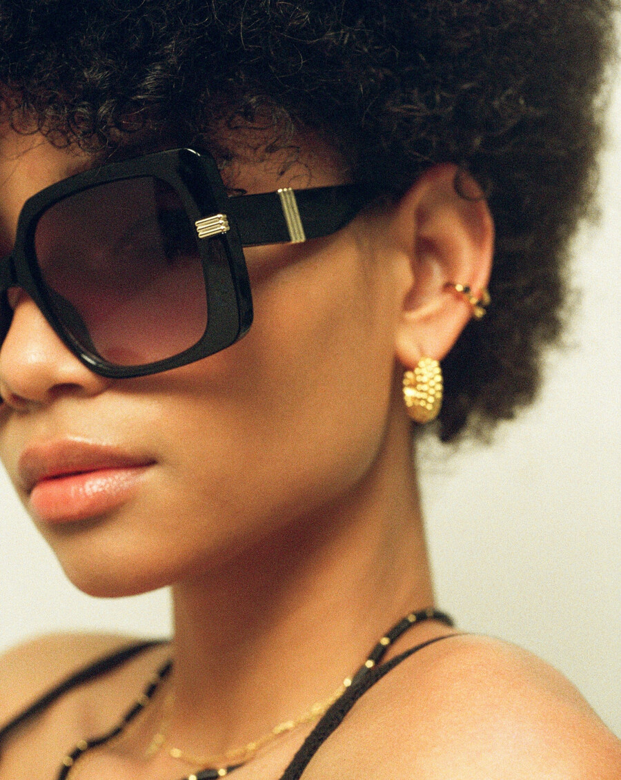 lunettes de soleil carrées surdimensionnées le specs phoenix ridge