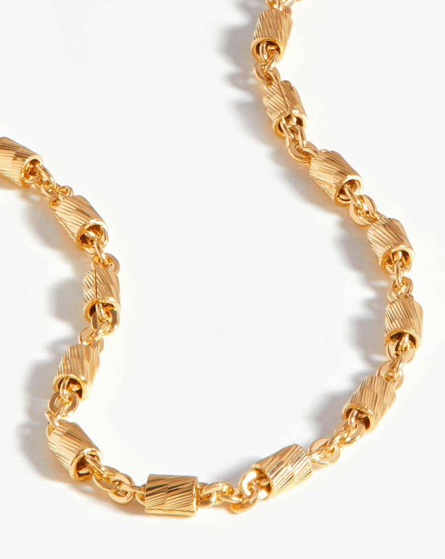 bracelet chaîne vervelle en or massif 14 carats