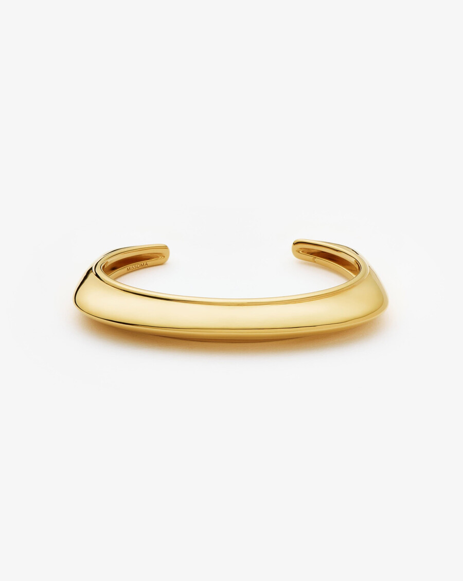 bracelet manchette hera dome statement