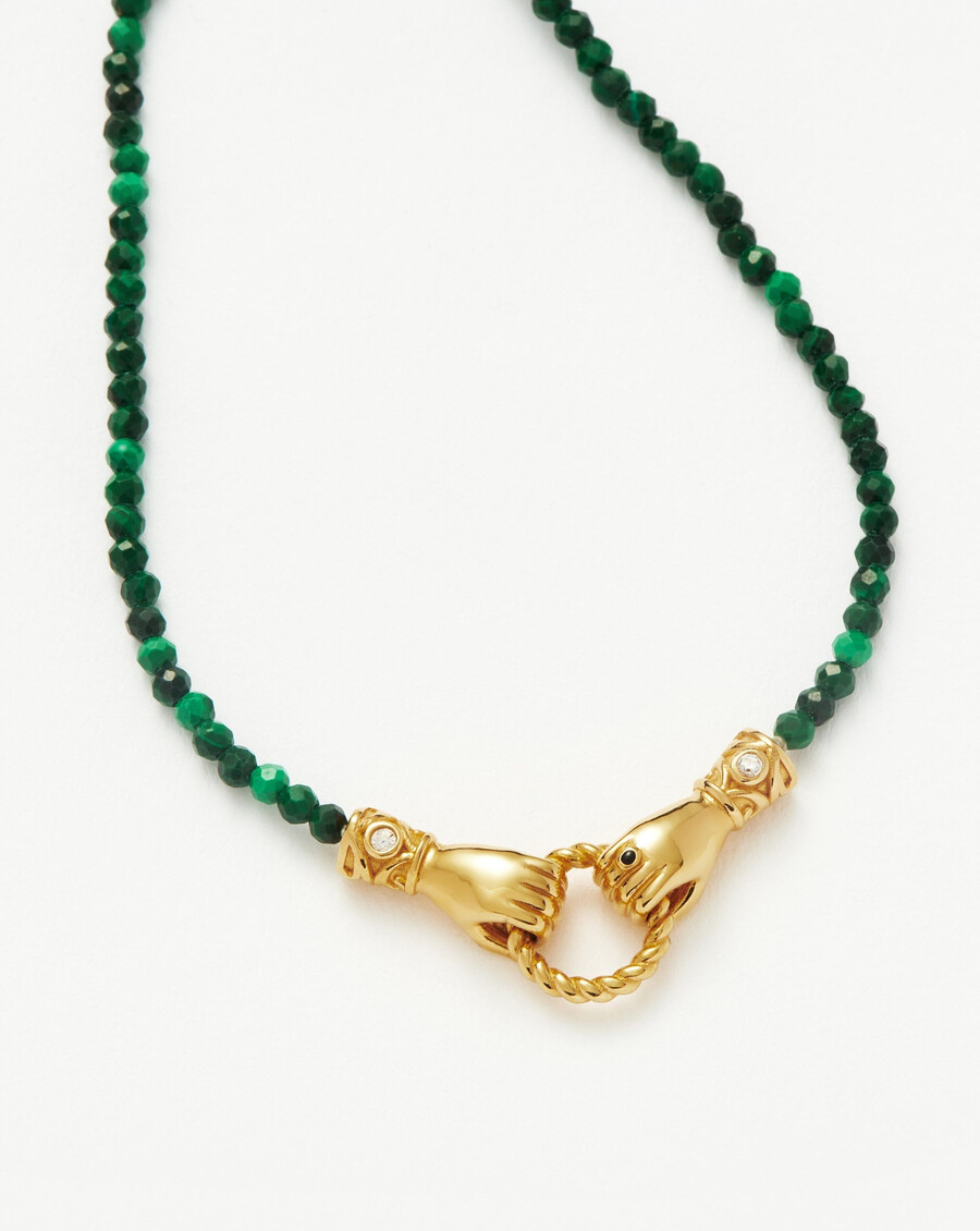 bracelet harris reed in good hands mini en perles de malachite