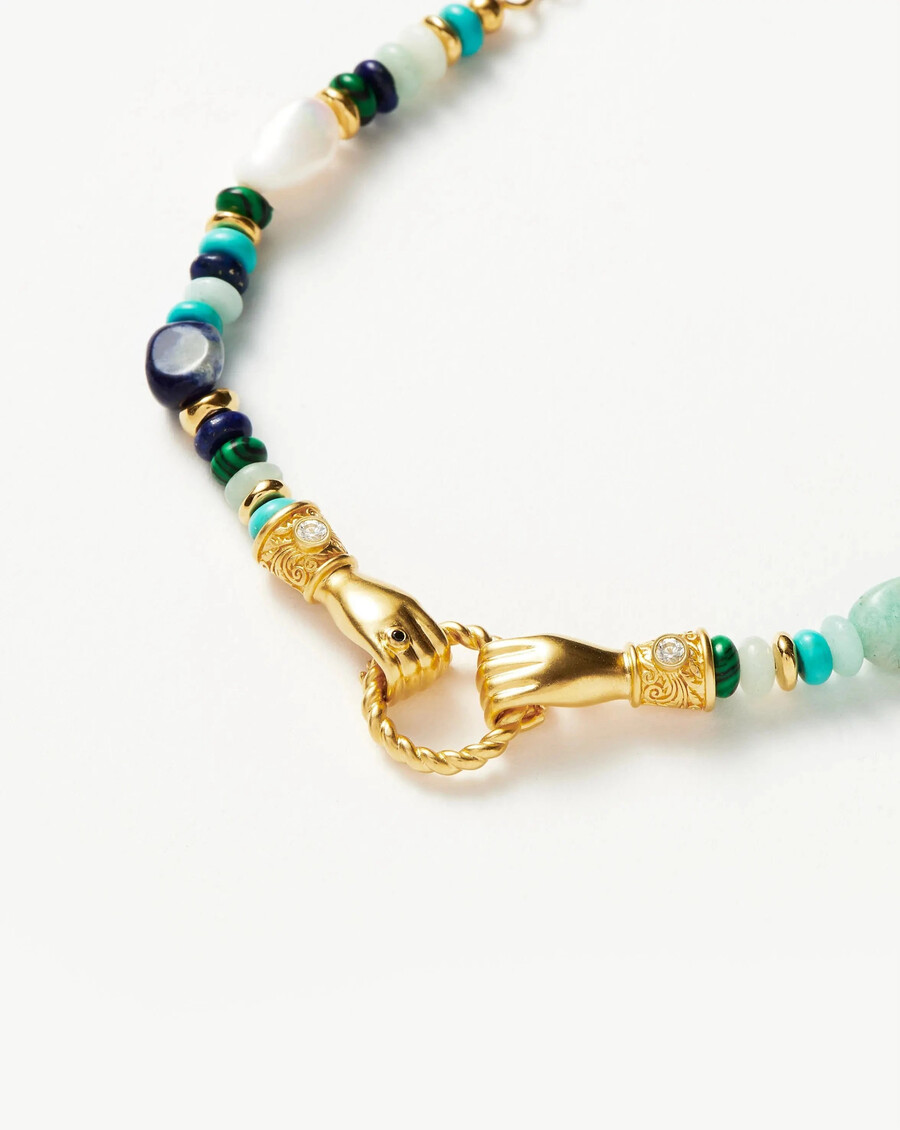 bracelet harris reed in good hands en perles et pierres précieuses - orturquoise