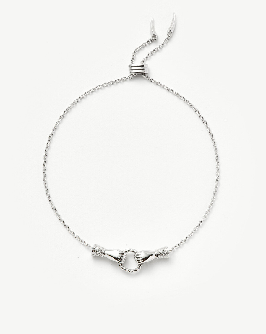 bracelet coulissant harris reed in good hands - argent