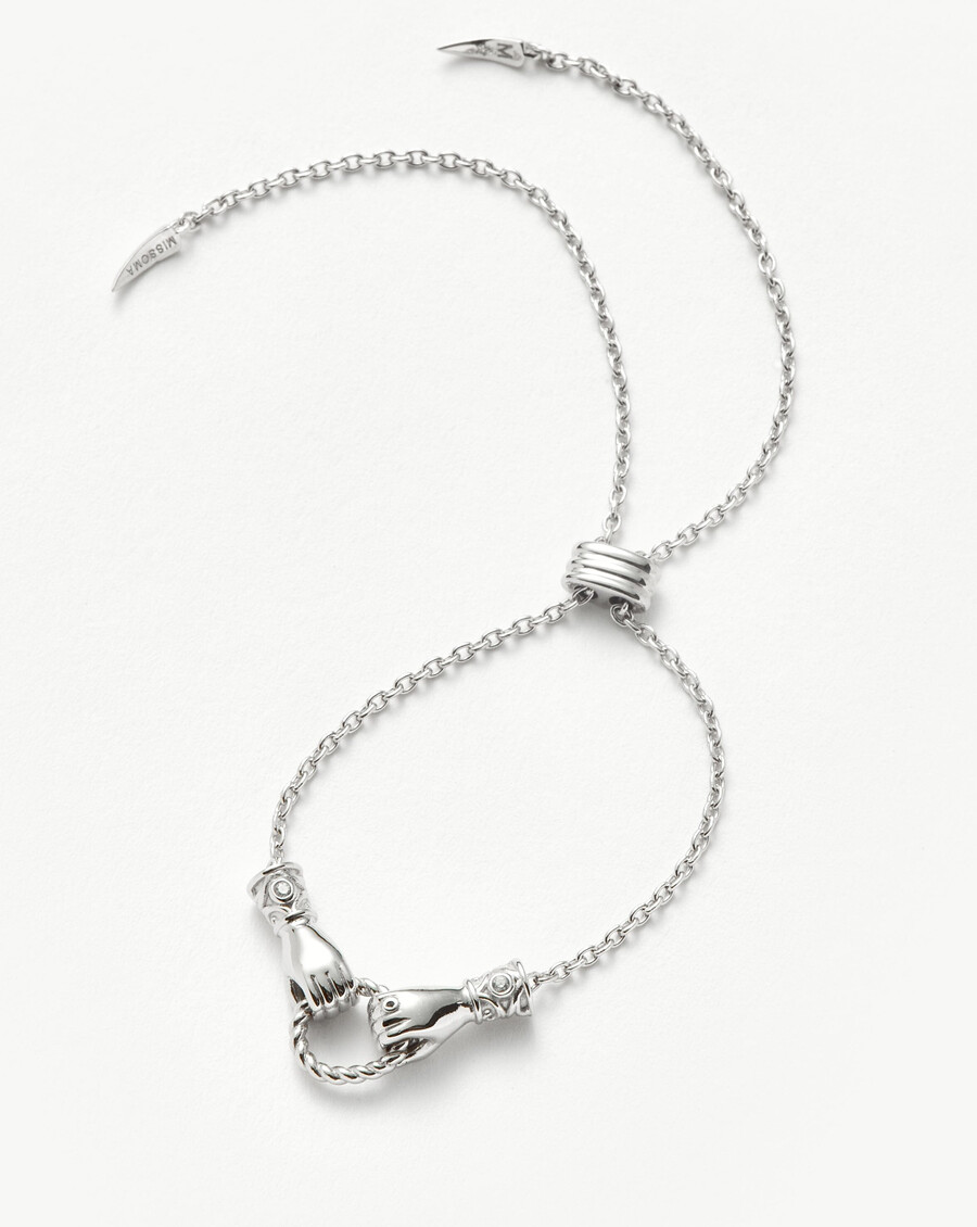 bracelet coulissant harris reed in good hands - argent