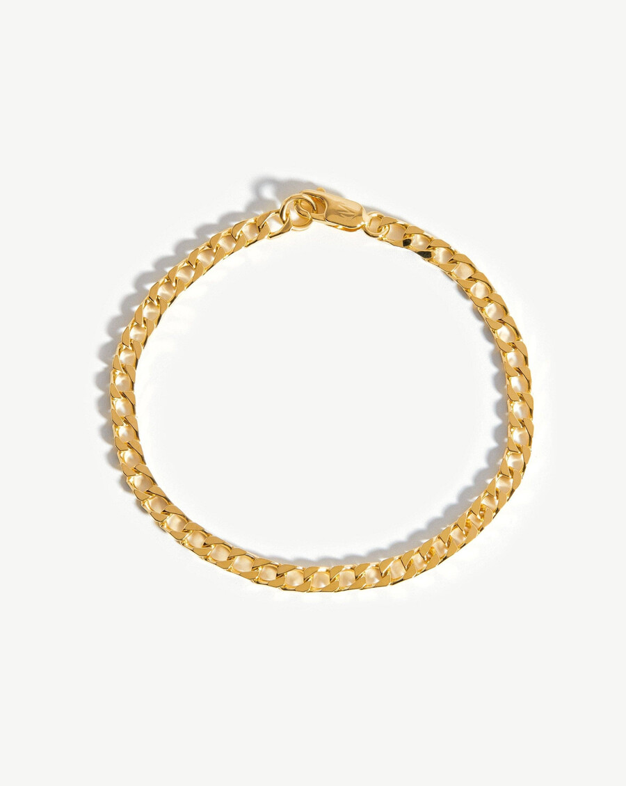 bracelet à maillons plats lucy williams