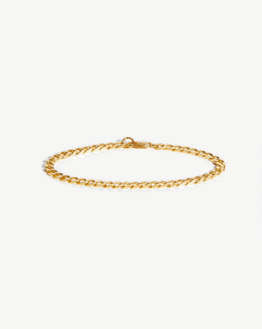 bracelet à maillons plats lucy williams