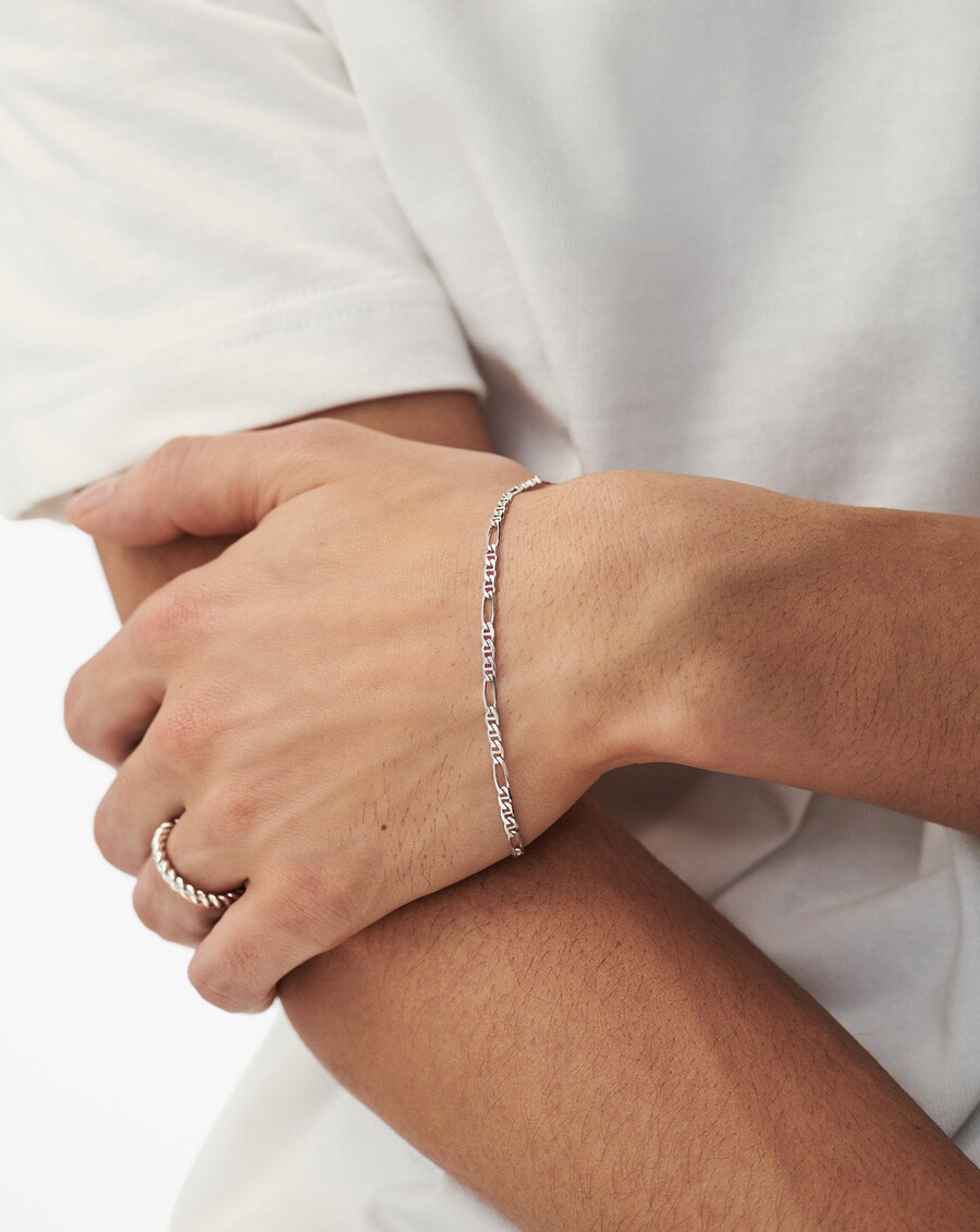 bracelet filia pour homme chaîne en argent