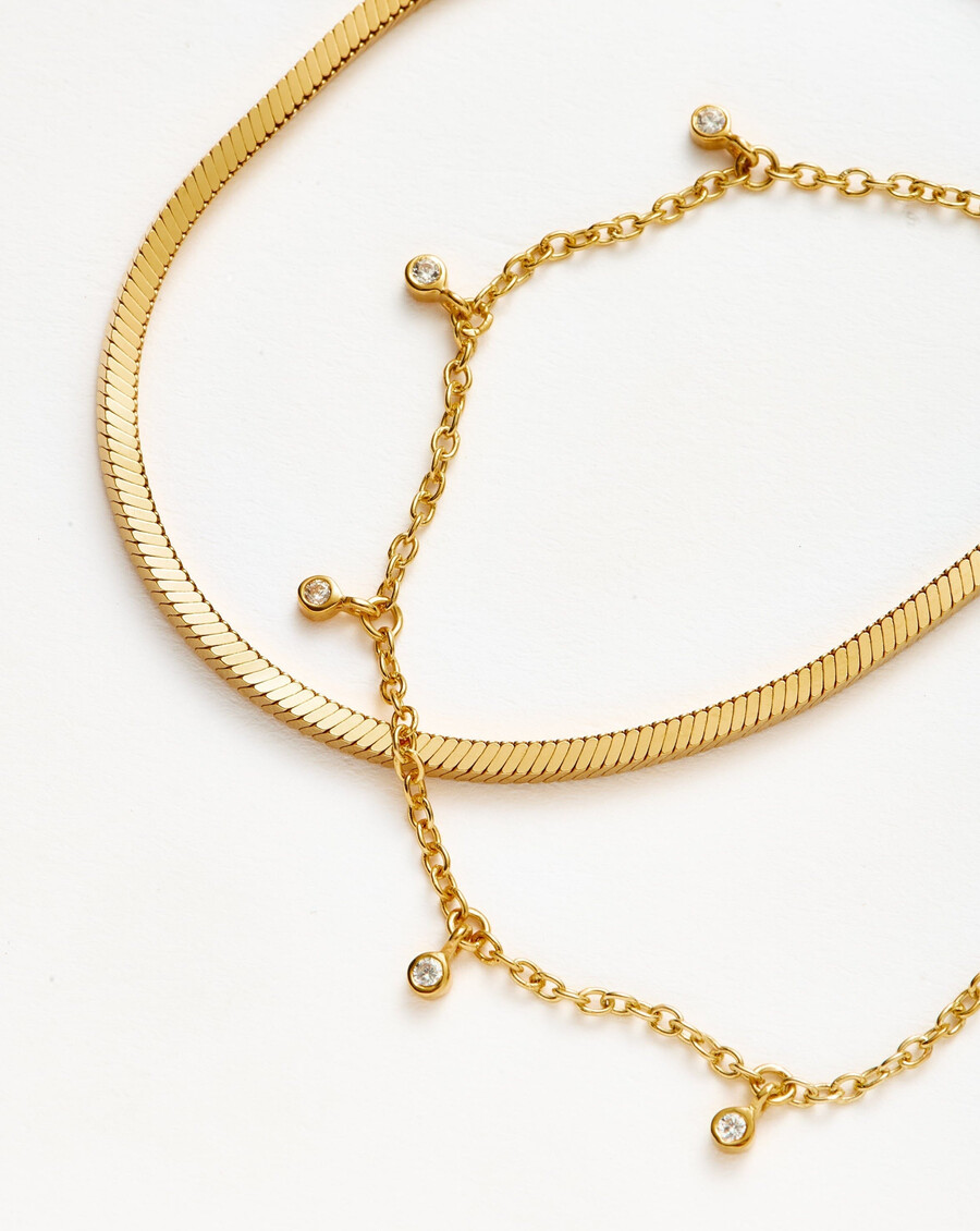 ensemble de bracelets à chaîne interstellaire