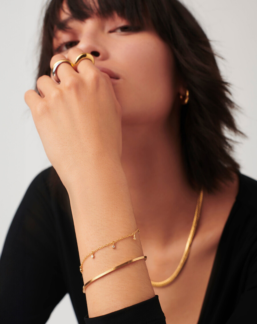ensemble de bracelets à chaîne interstellaire