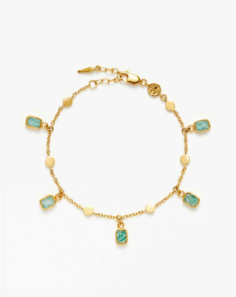bracelet à breloques lena - oramazonite