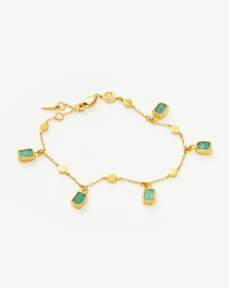 bracelet à breloques lena - oramazonite