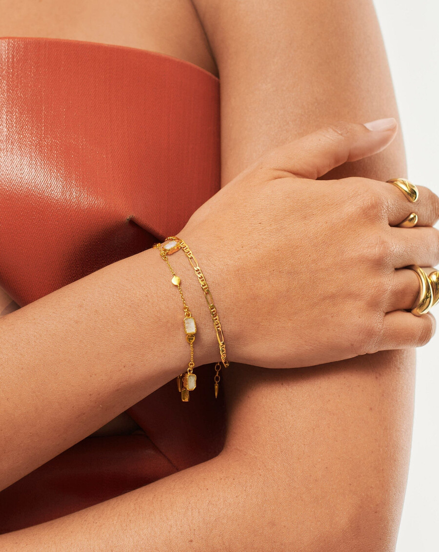 bracelet lena charm - orpierre de lune