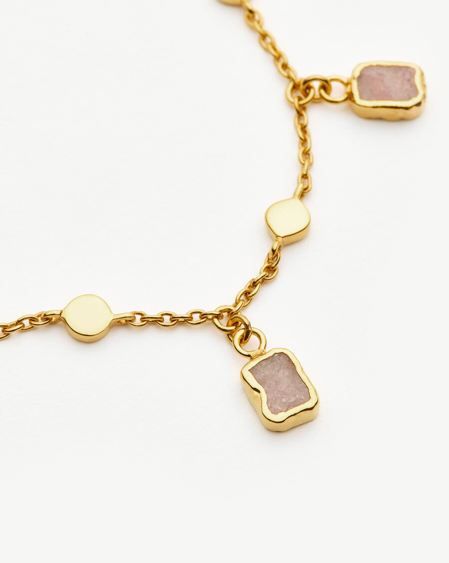 bracelet à breloques lena - orrhodochrosite