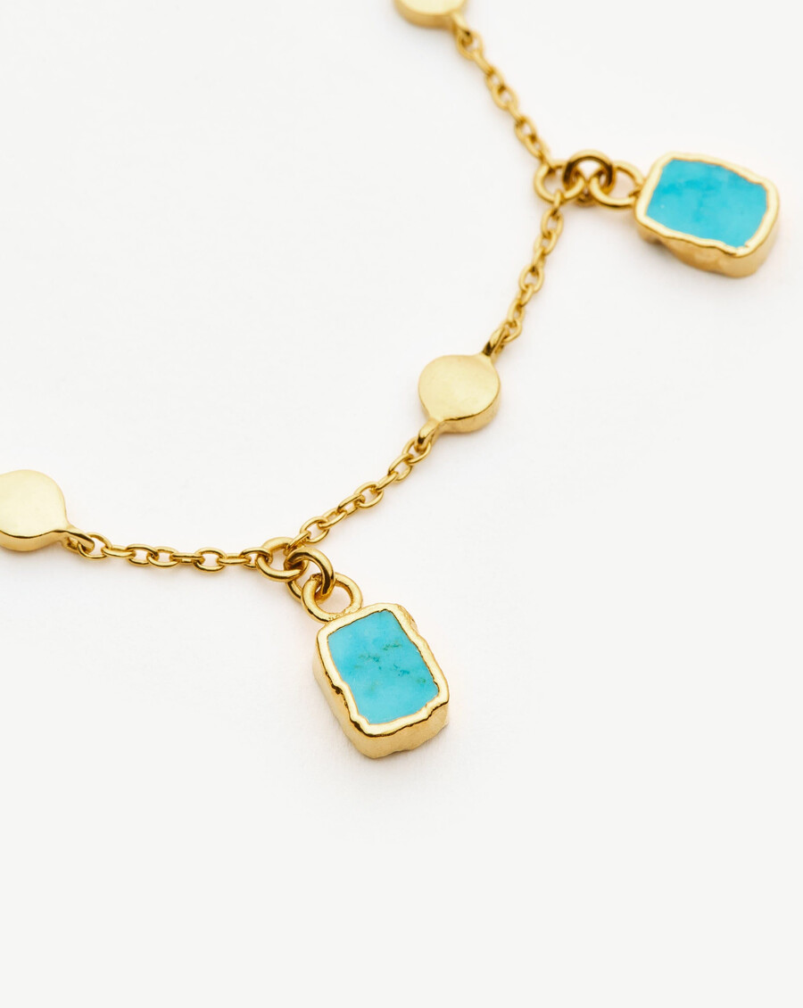 bracelet à breloques lena - orturquoise