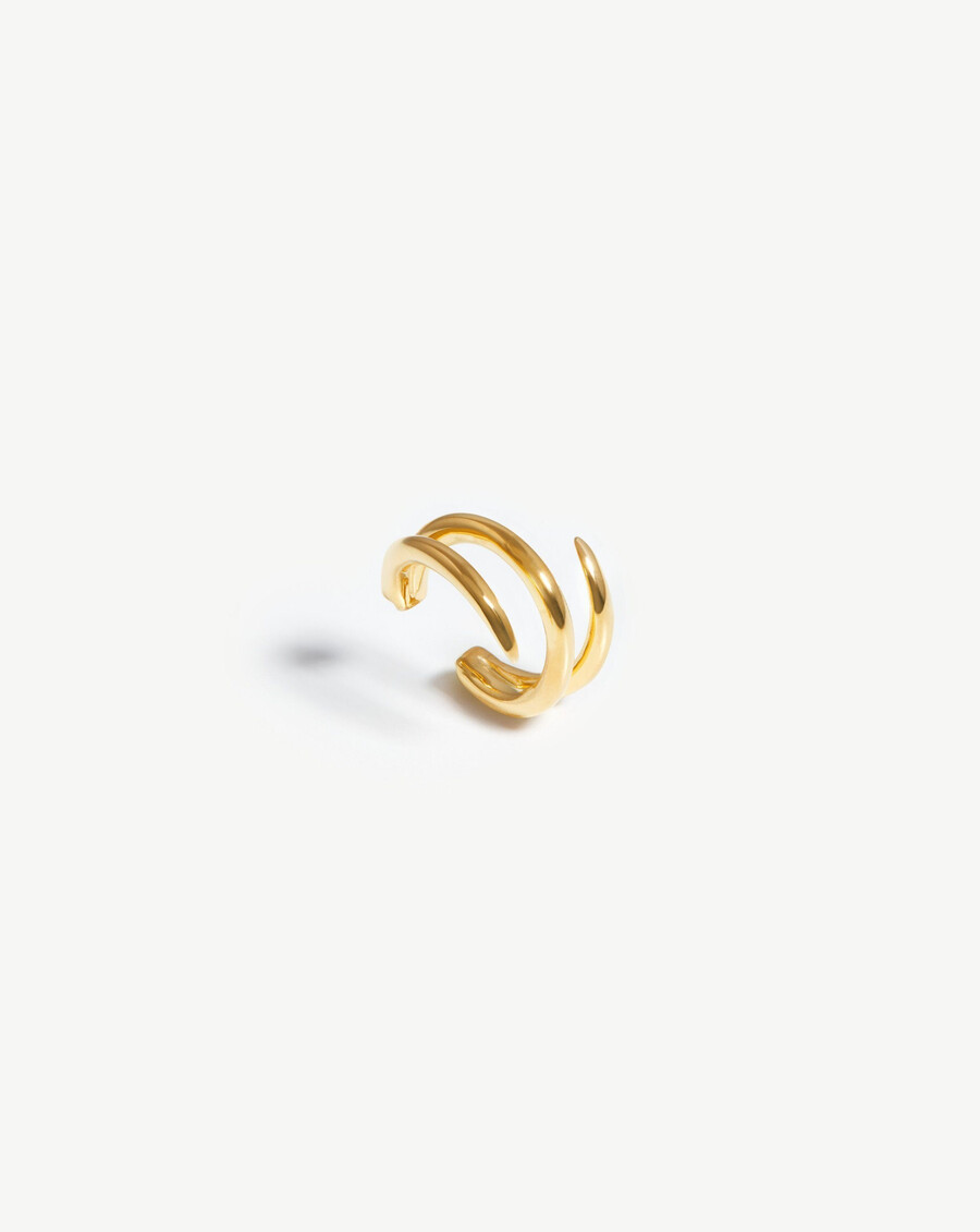 manchette doreille claw lacuna en or
