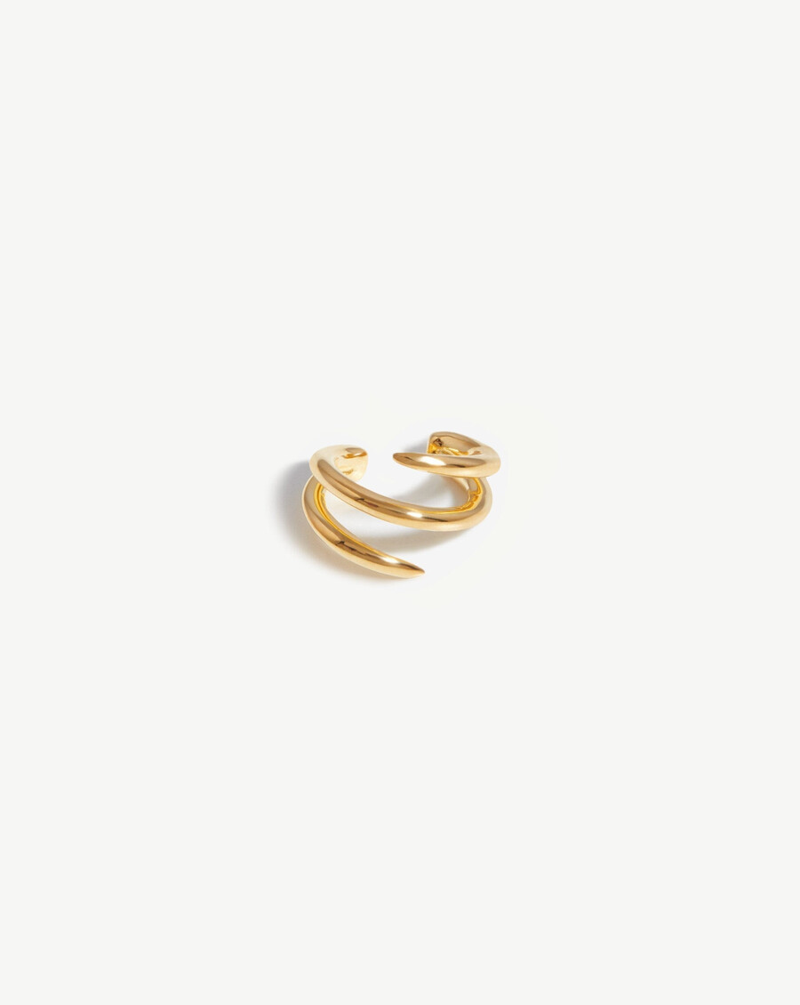 manchette doreille claw lacuna en or