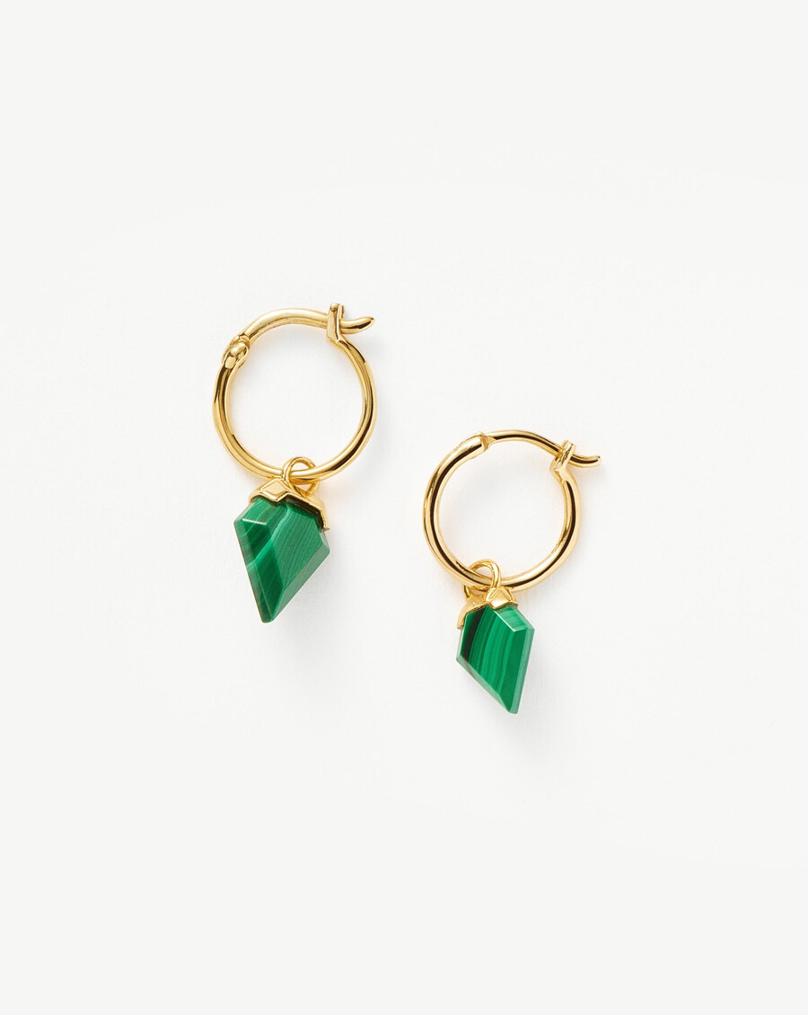 boucles doreilles créoles mini shield