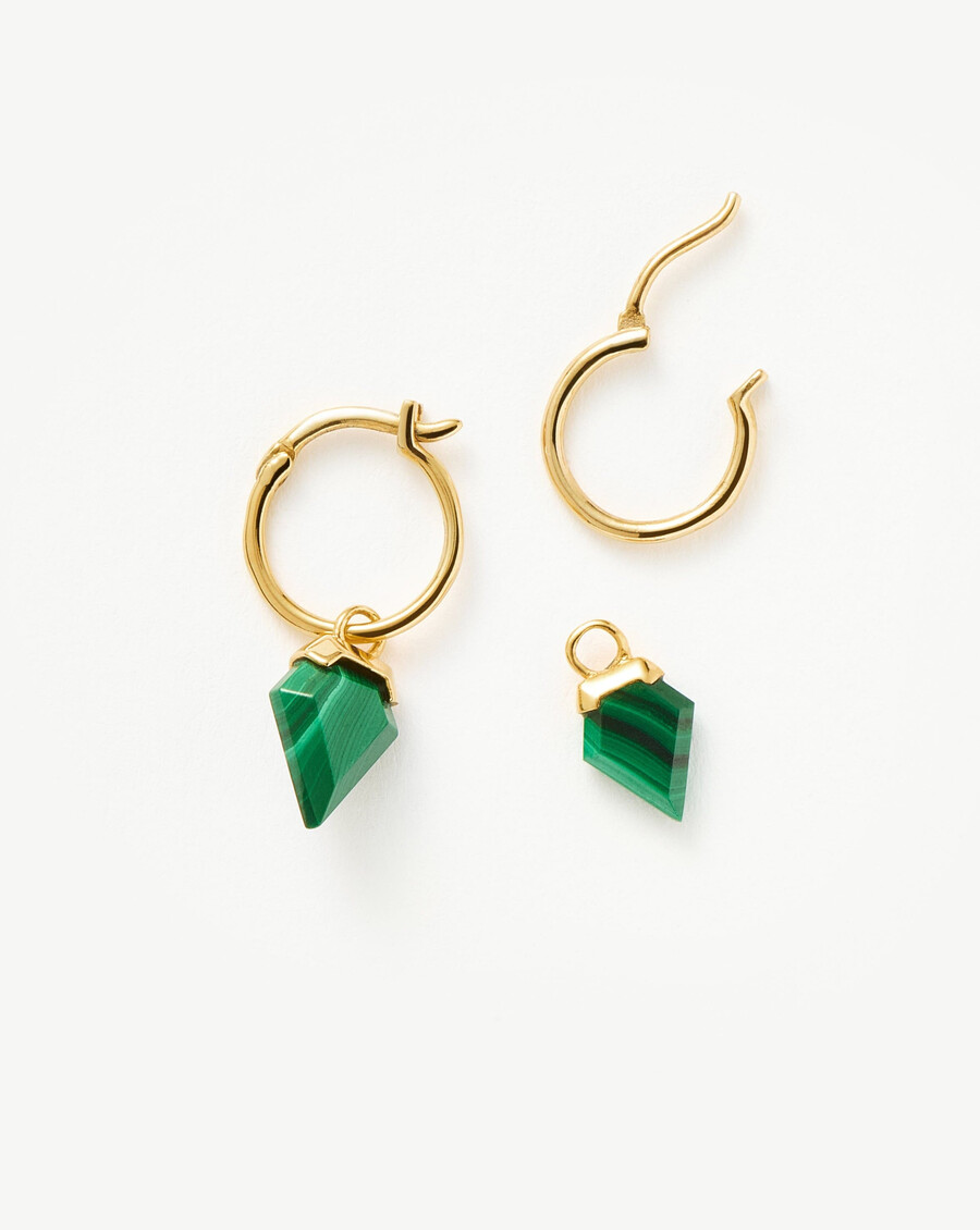 boucles doreilles créoles mini shield