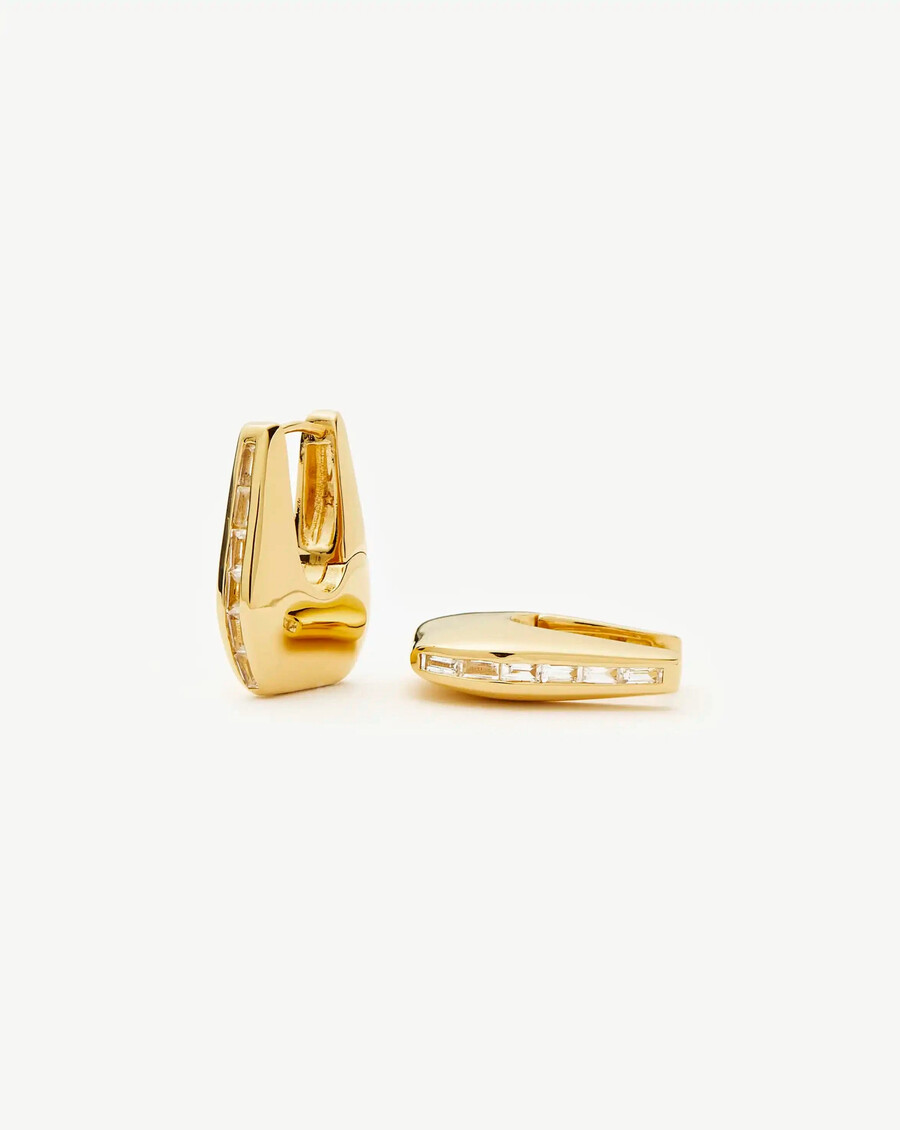 boucles doreilles créoles lucy williams arco pavé gold small