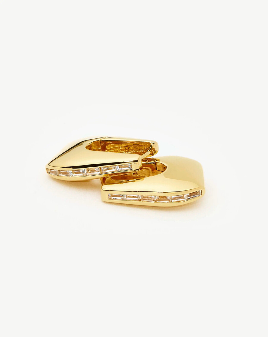 boucles doreilles créoles lucy williams arco pavé gold small