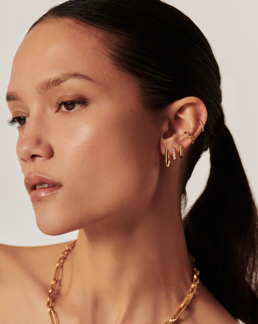 boucles doreilles créoles lucy williams arco small