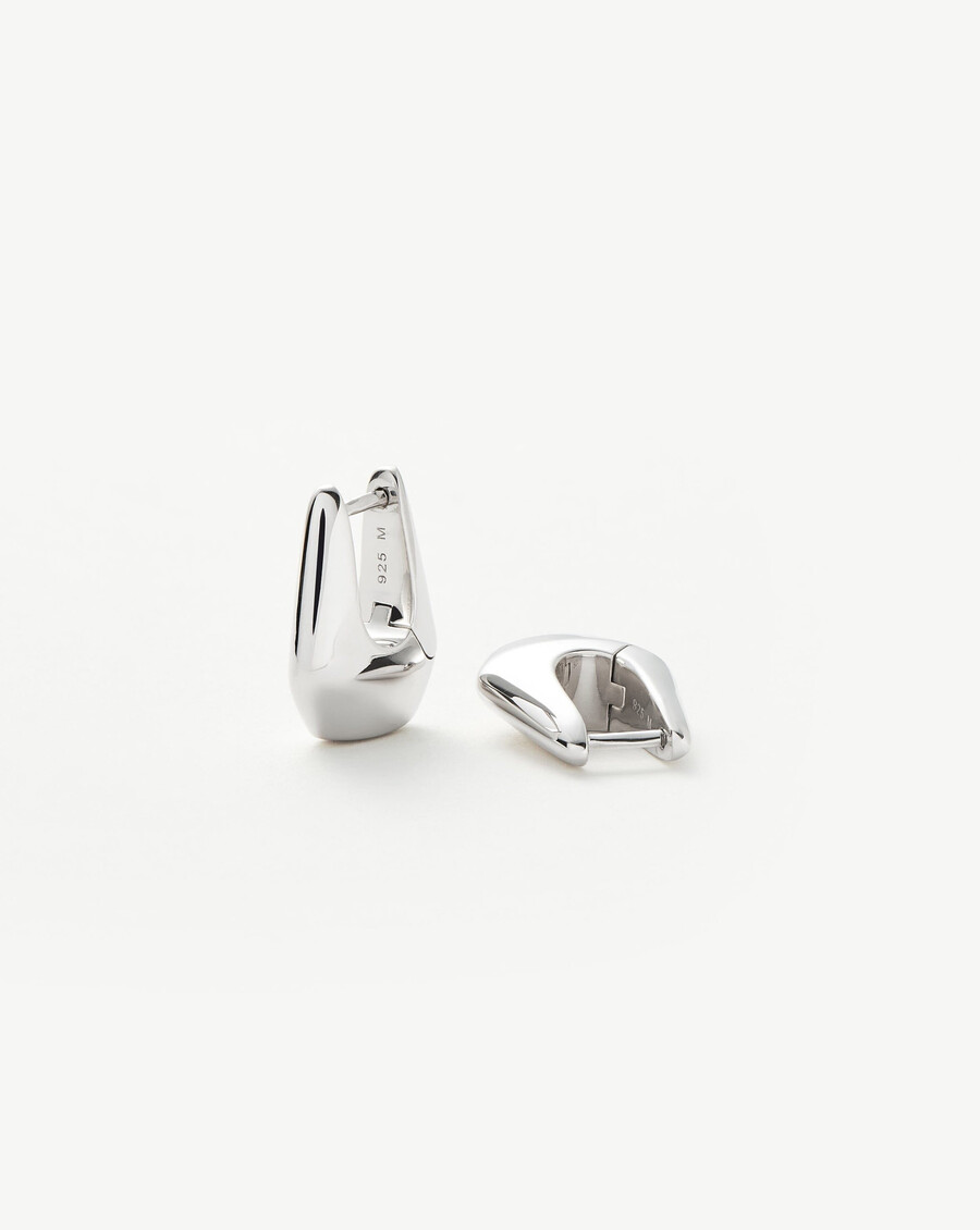 boucles doreilles créoles lucy williams arco - argent