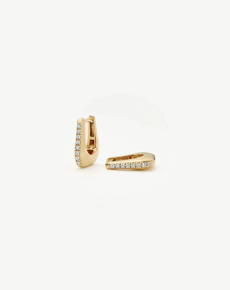 lucy williams cuggies arco en or massif 14 carats et diamants