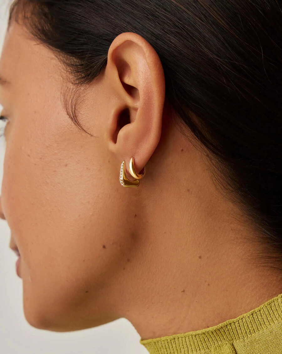 lucy williams cuggies arco en or massif 14 carats et diamants