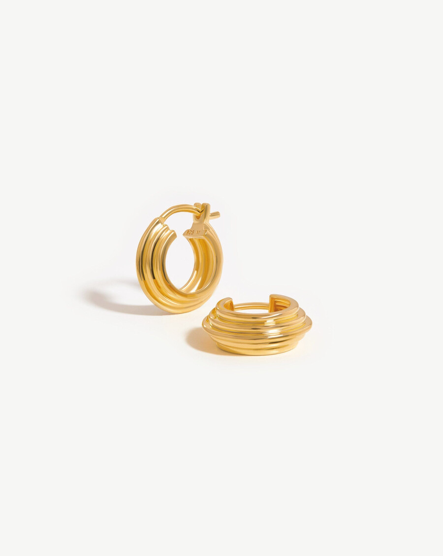 boucles doreilles créoles lucy williams small ridge