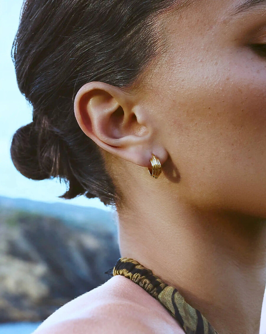 boucles doreilles créoles lucy williams small ridge