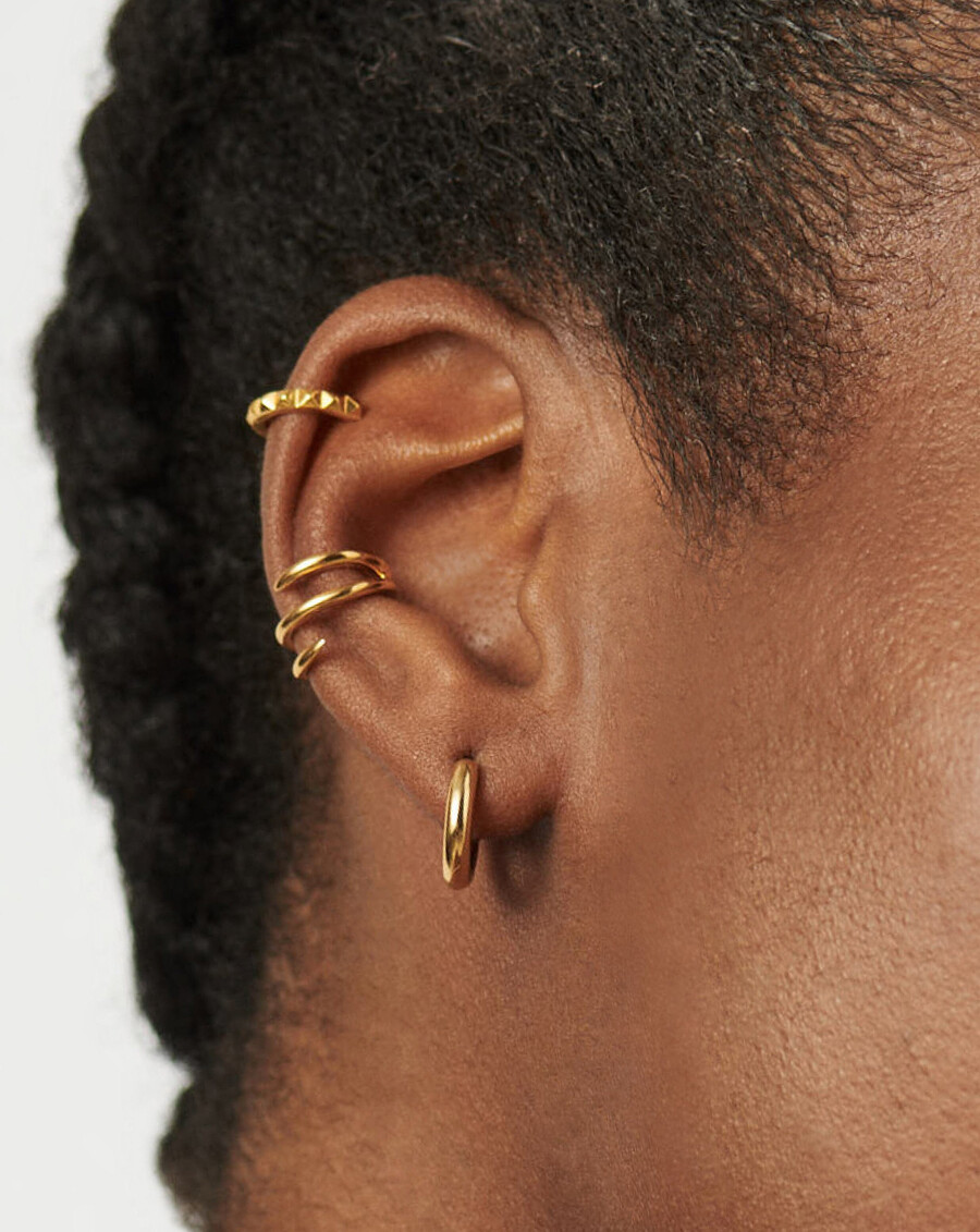 boucles doreilles créoles tunnel classiques mini