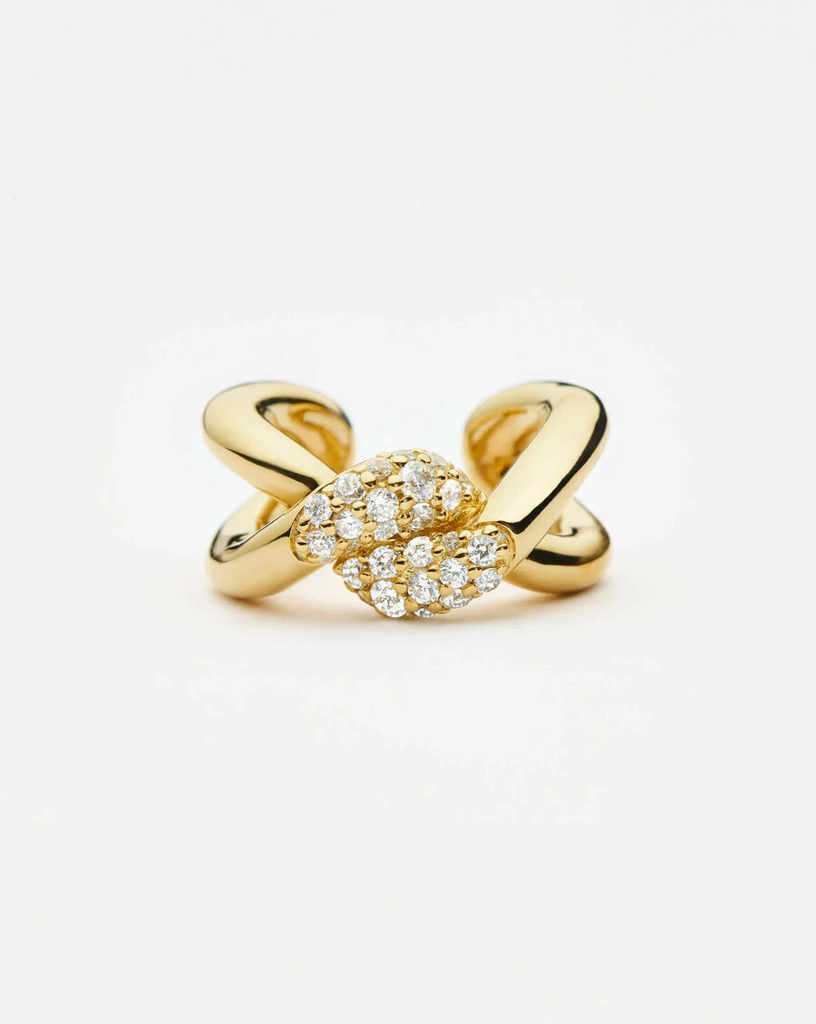 boucle doreille molten snow