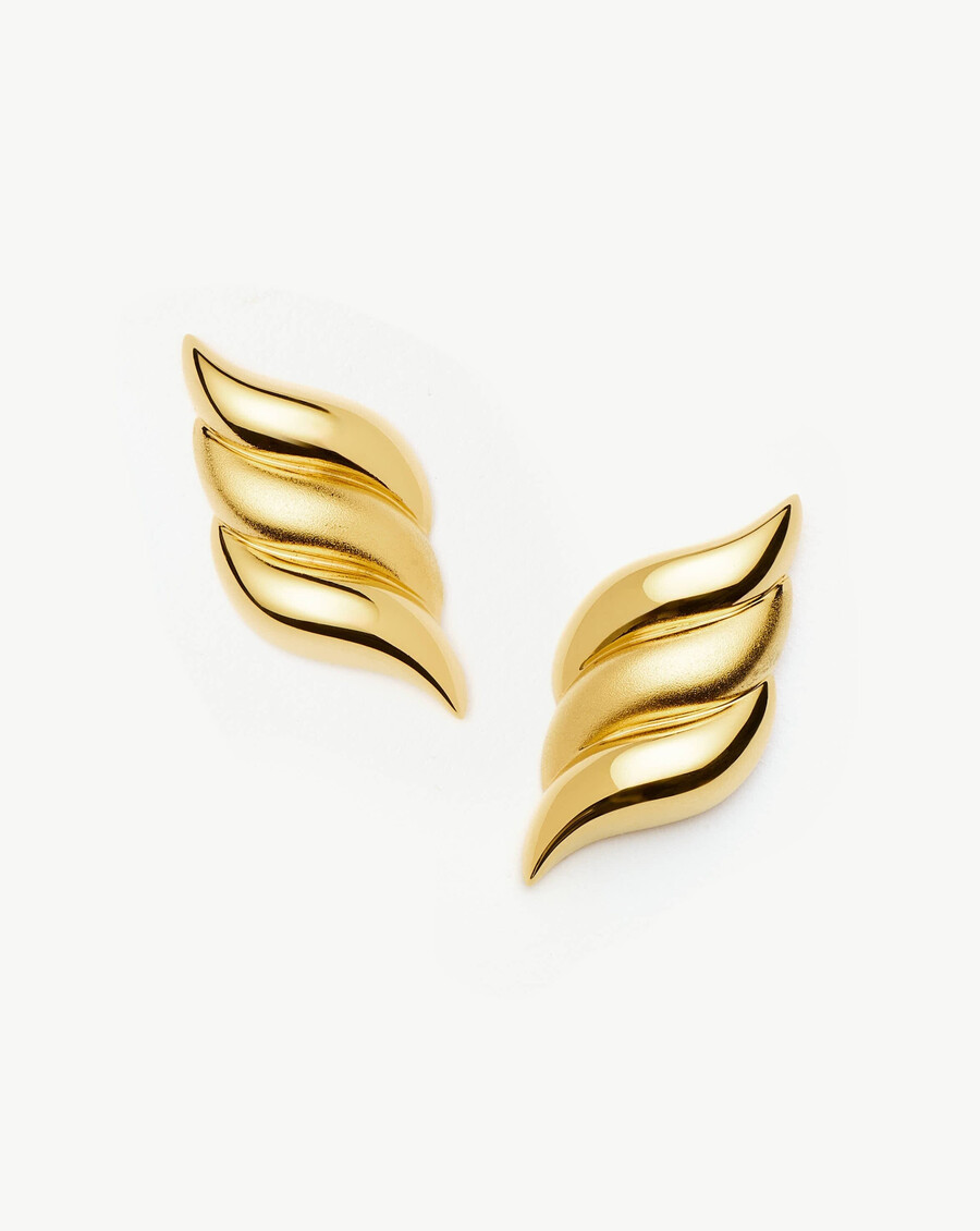 boucles doreilles puces surdimensionnées savi signature