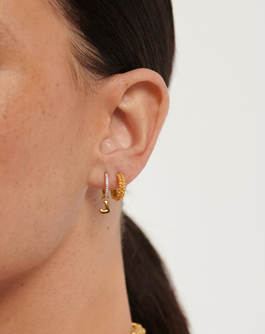 boucles doreilles créoles mini baya dorées