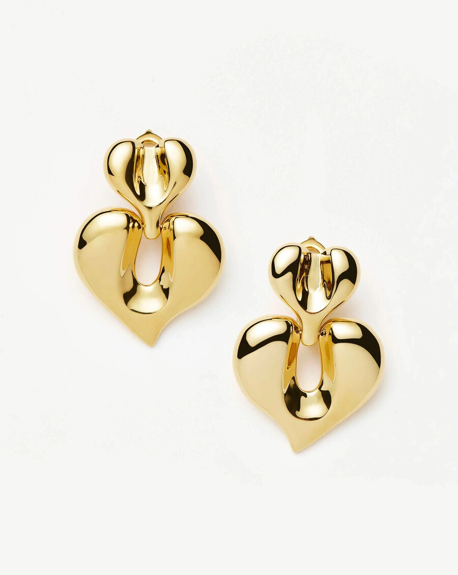 boucles doreilles molten heart