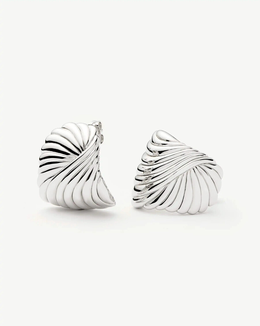 boucles doreilles à clous surdimensionnées ripple