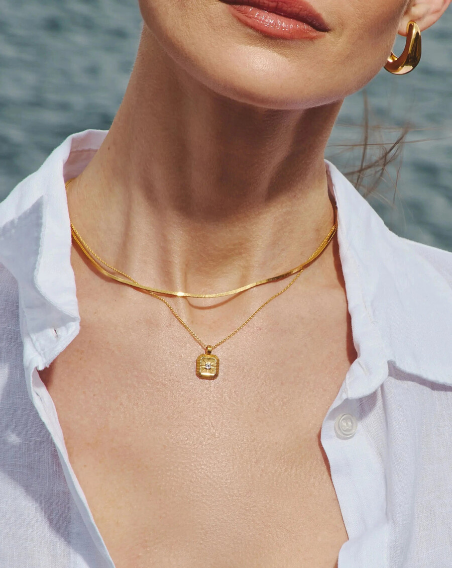 collier pendentif pierre de naissance davril
