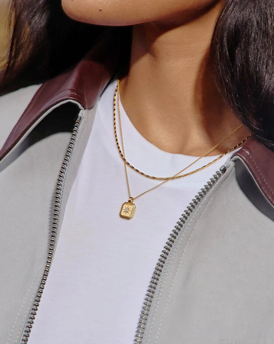 collier pendentif pierre de naissance de juin
