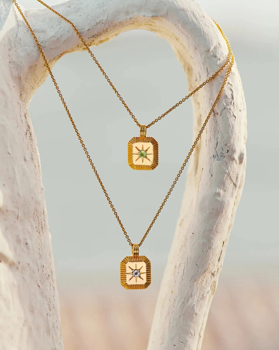 collier pendentif pierre de naissance de juin