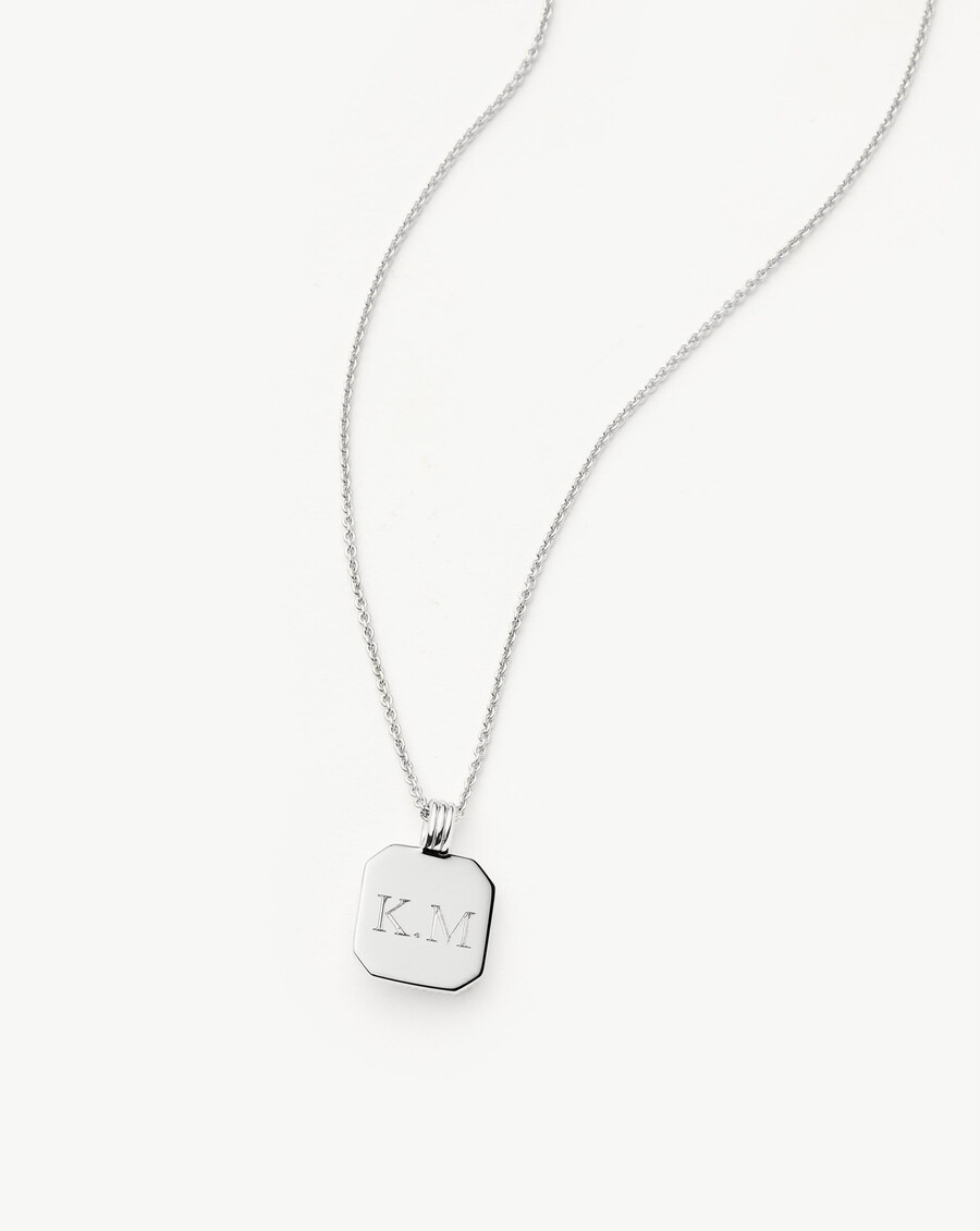 collier pendentif pierre de naissance de novembre - argent