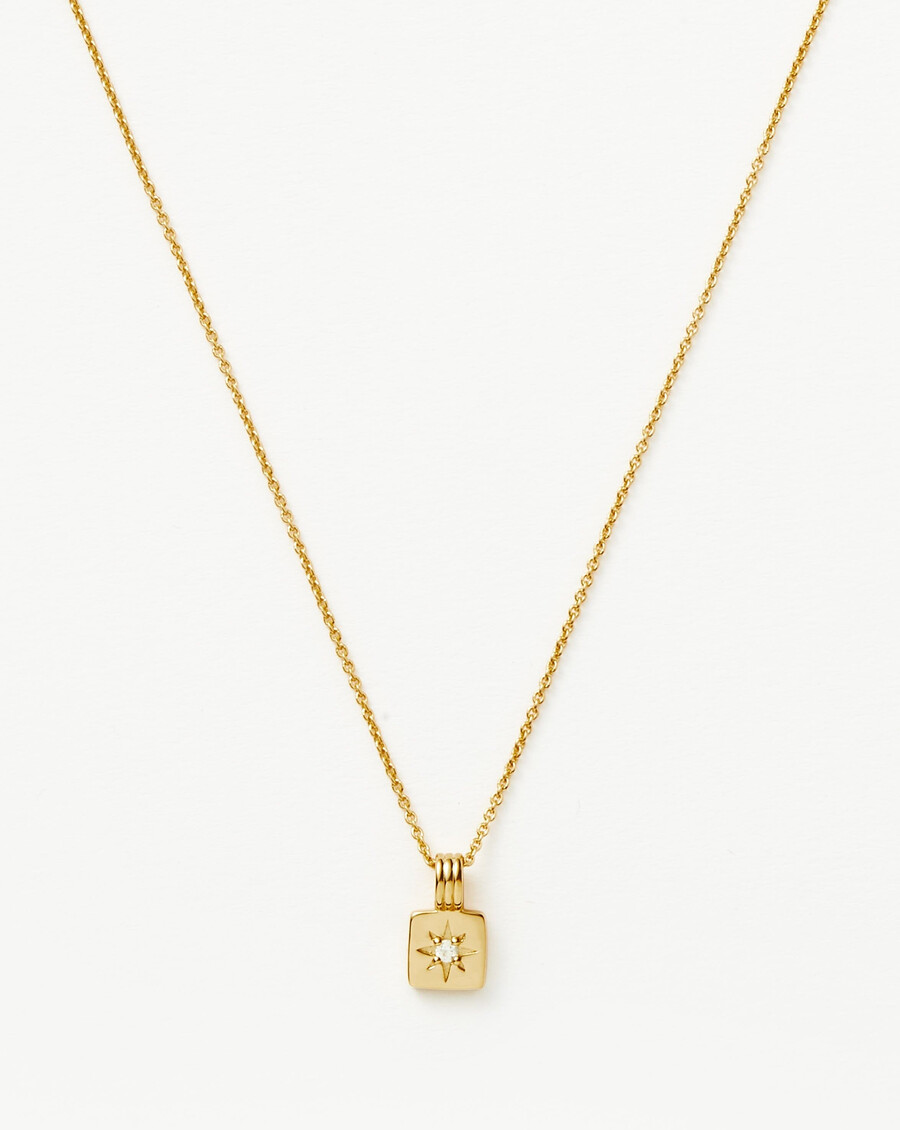 collier pendentif mini star ridge en or