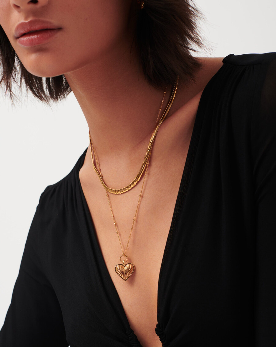 collier à chaîne camail