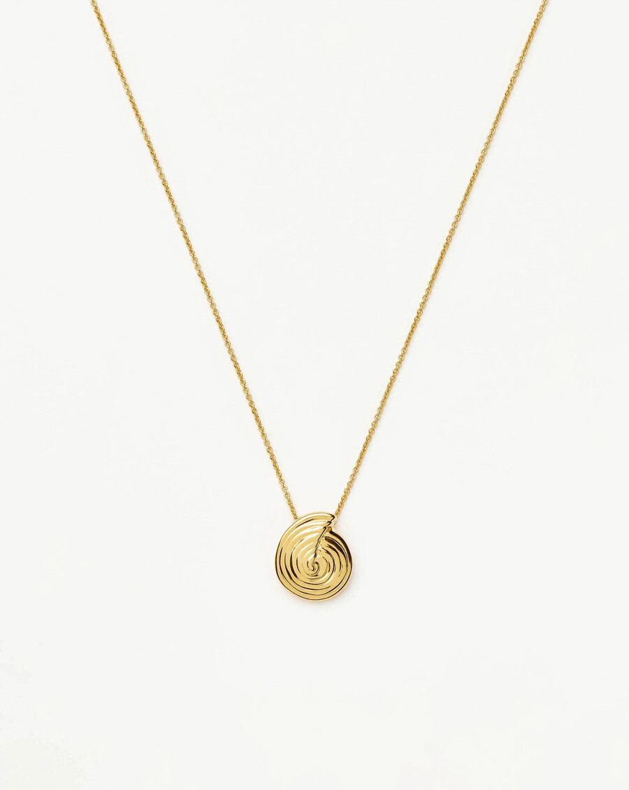 collier pendentif mini spirale