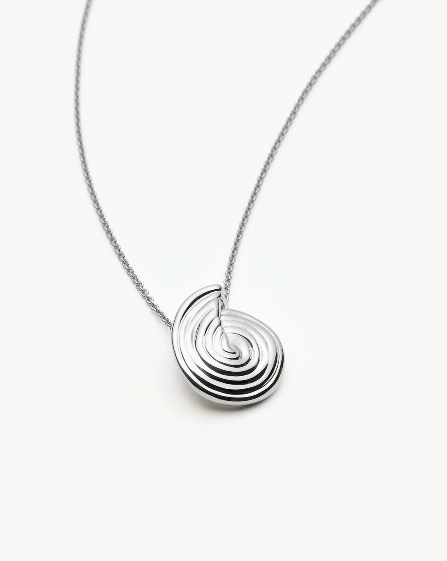 collier pendentif mini spirale