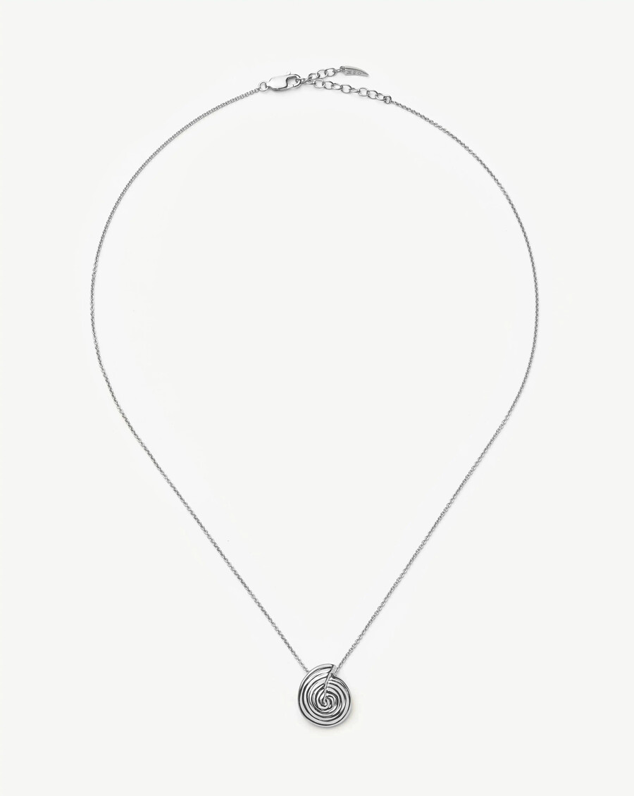 collier pendentif mini spirale