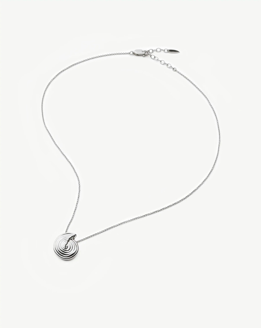 collier pendentif mini spirale