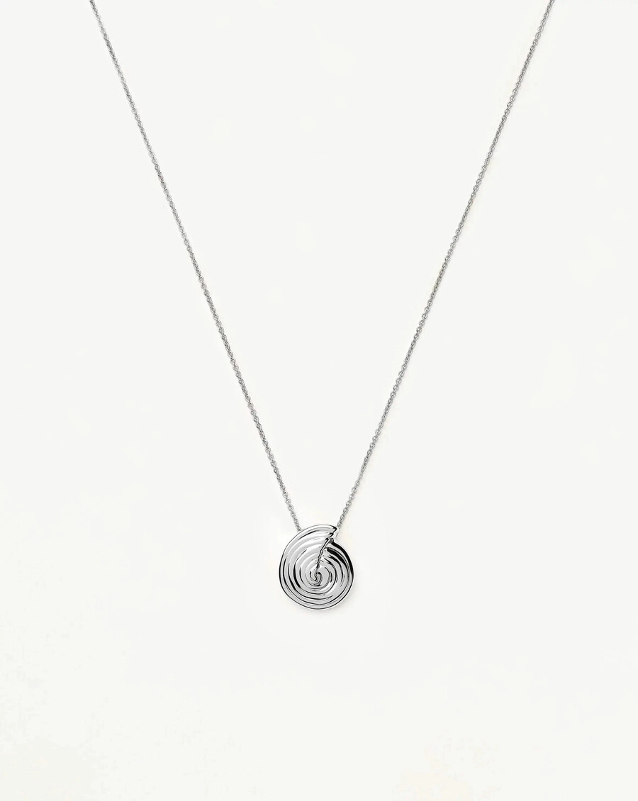 collier pendentif mini spirale