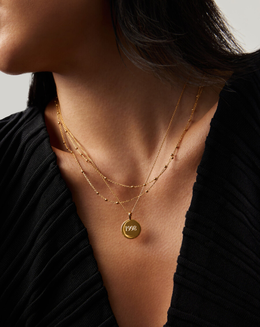 collier rond à graver