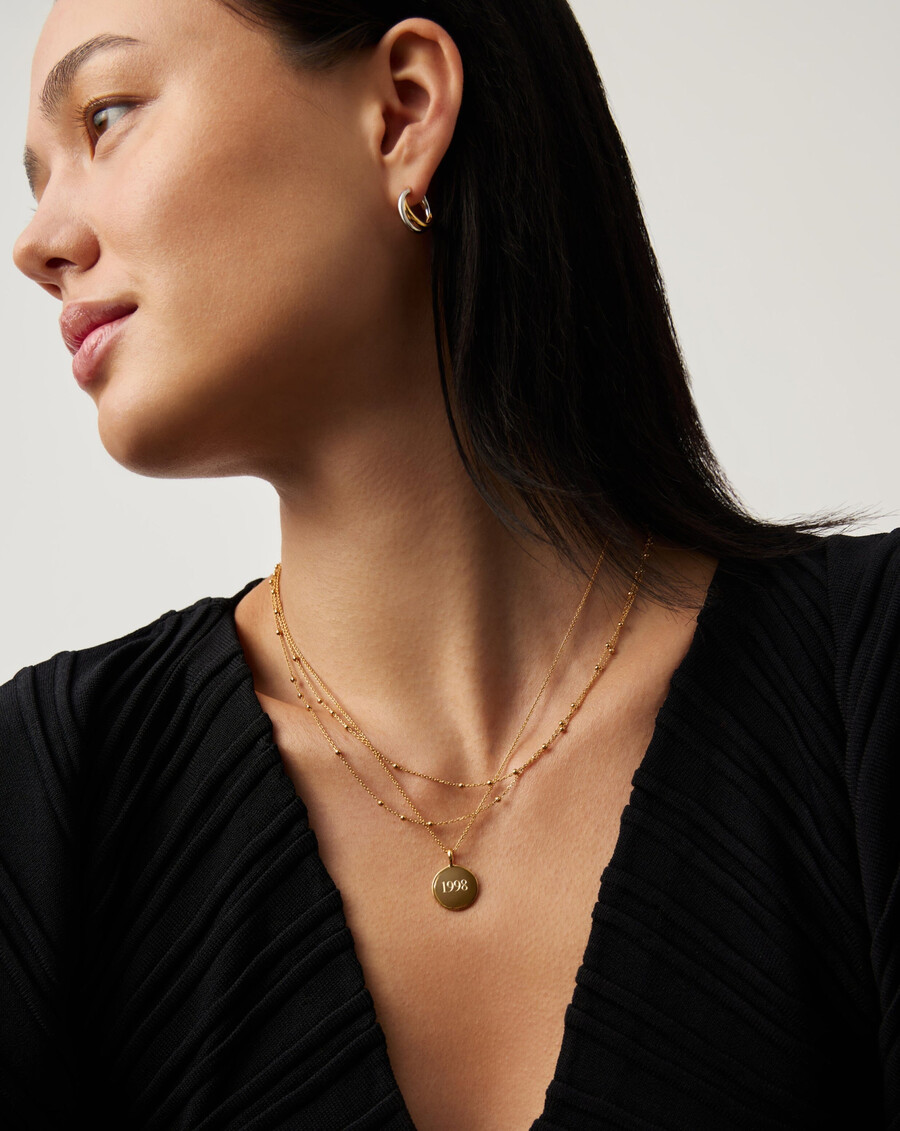 collier rond à graver