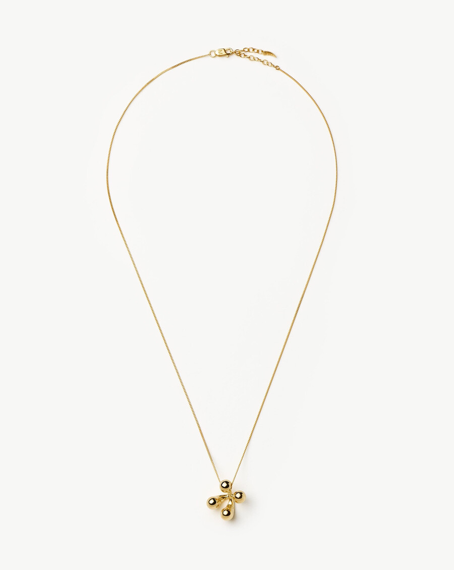 collier pendentif atom large