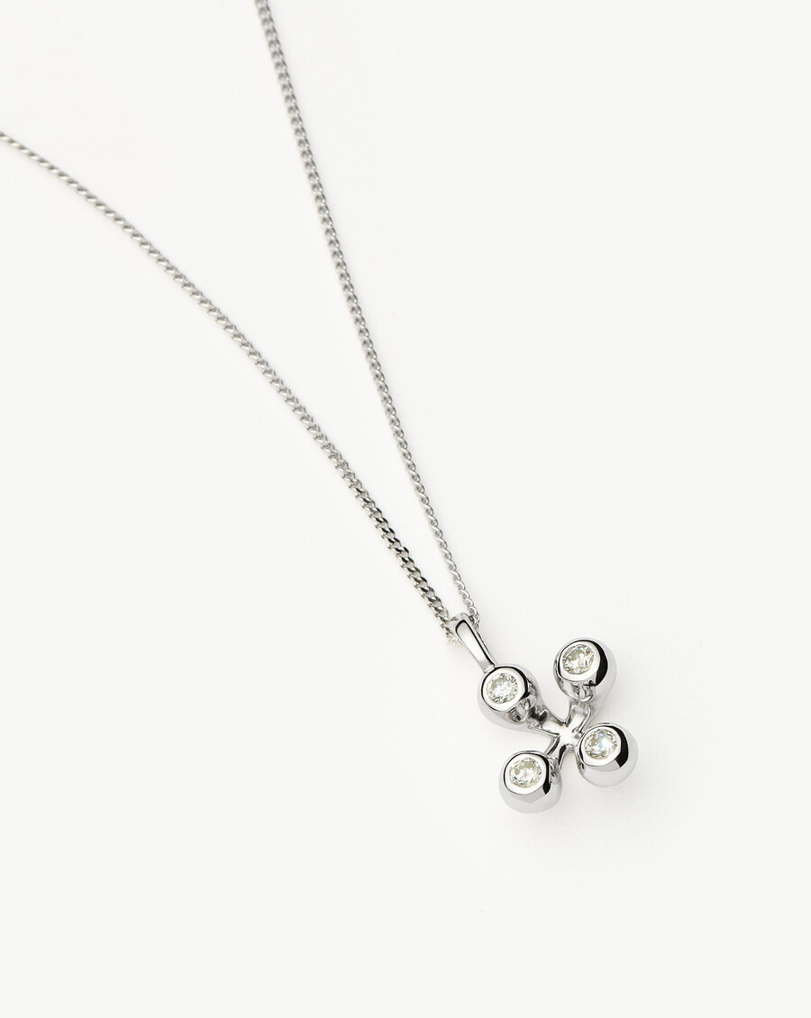 collier pendentif atome